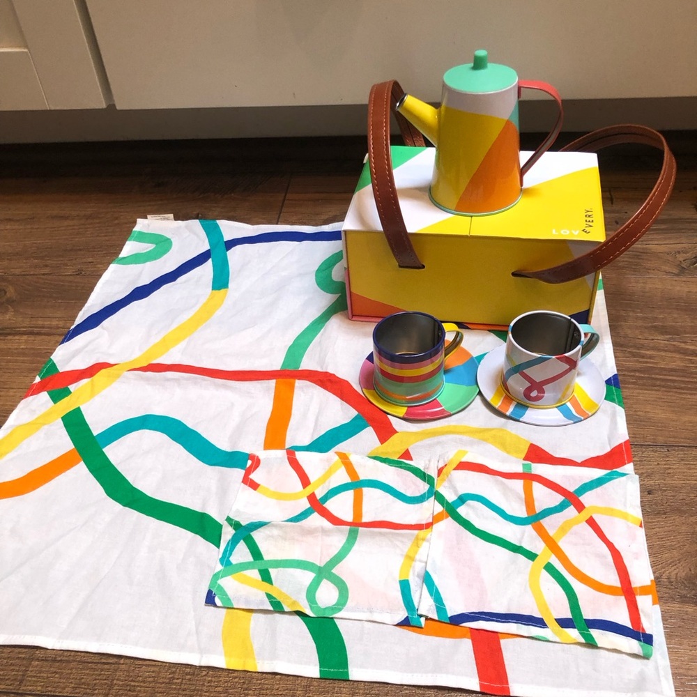 Lovevery Picnic Tea Set From The Enthusiast Kit 1st Version